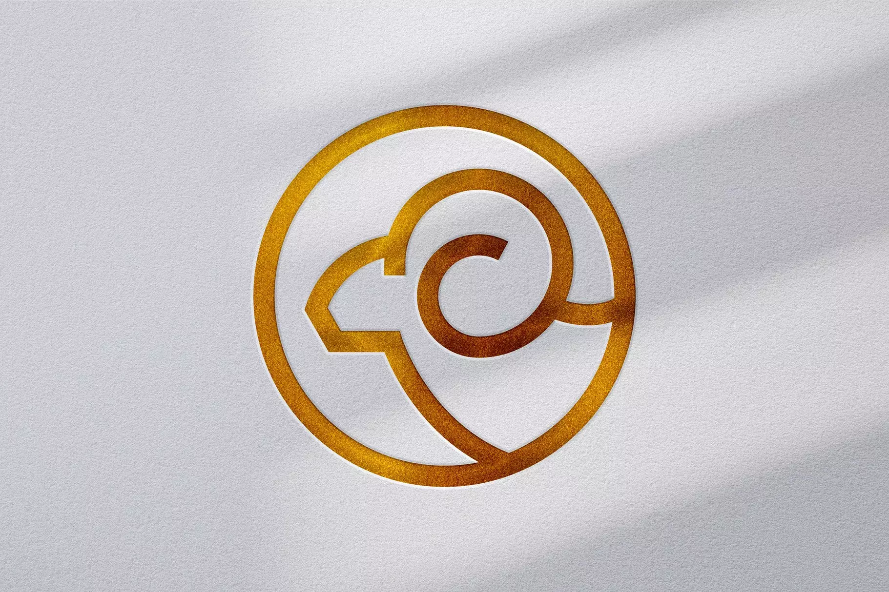 Gold & Silver Logo Mockup 4 gold silver logo mockup3
