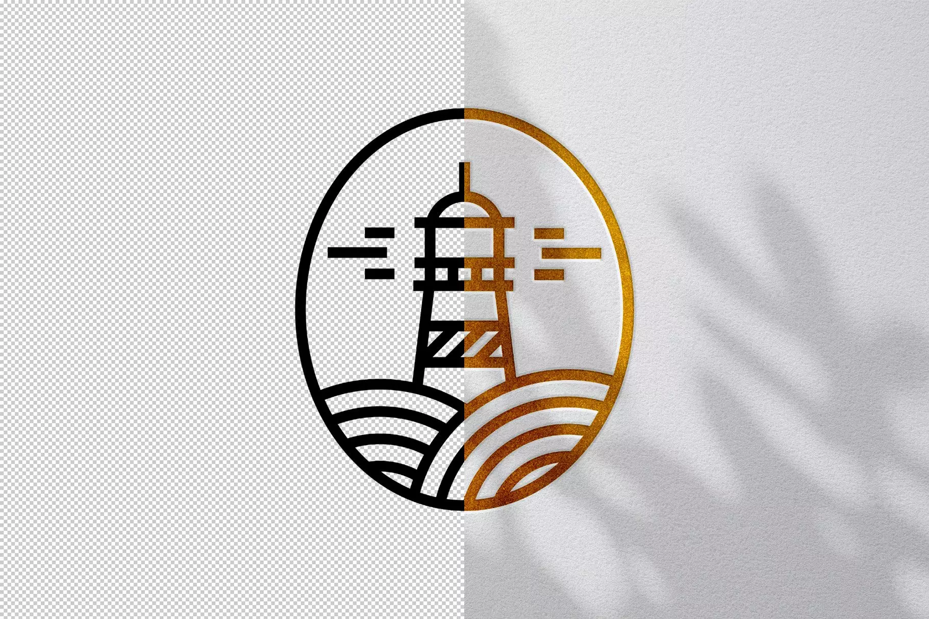 Gold & Silver Logo Mockup 5 gold silver logo mockup4