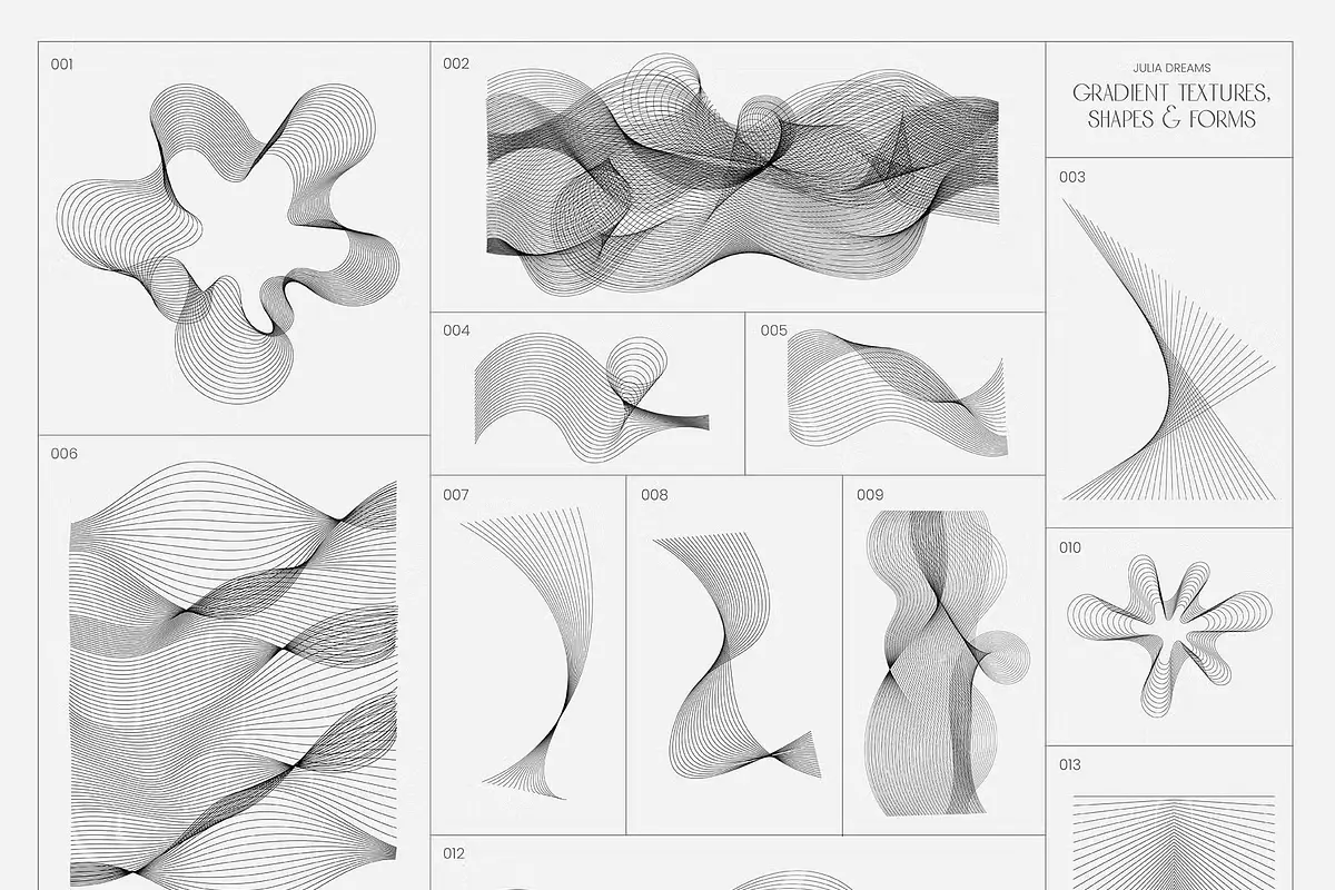 Gradient Textures Shapes 3D Objects 23 gradient textures shapes 3d objects8