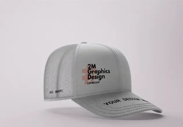 High-Quality Baseball Cap Mockups 4 high quality baseball cap mockups3