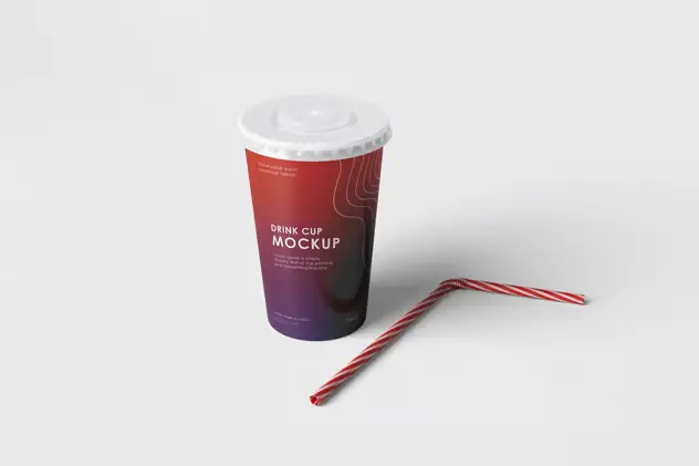 High Quality Drink Cup Mockup 4 high quality drink cup mockup3