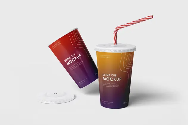 High Quality Drink Cup Mockup 6 high quality drink cup mockup5