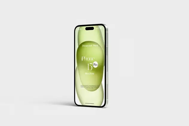 High Quality Phone 15 plus mockup 3 high quality phone 15 plus mockup2