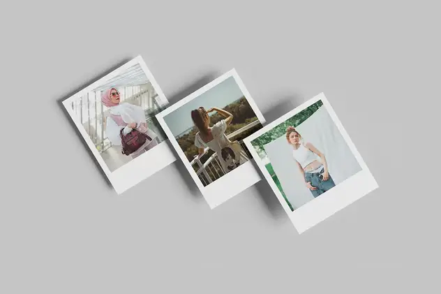 High Quality Polaroid Photo Mockup 3 high quality polaroid photo mockup2