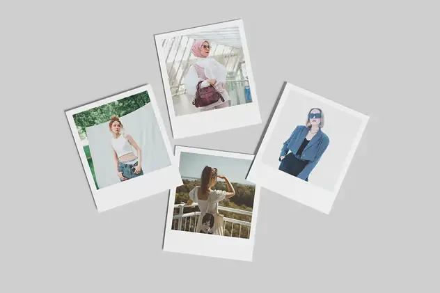 High Quality Polaroid Photo Mockup 4 high quality polaroid photo mockup3