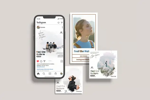 Instagram Post Mockup 11 instagram post mockup8