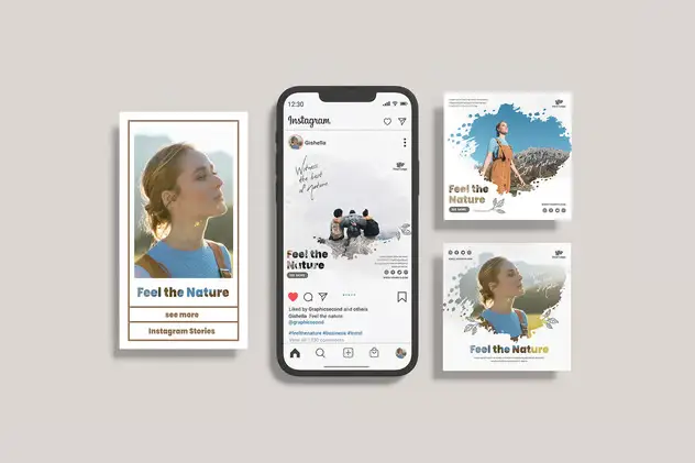 Instagram Post Mockup 12 instagram post mockup9