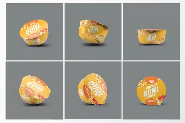 Instant Food Packages Mock-Up Bundle 8 instant food packages mock up bundle6