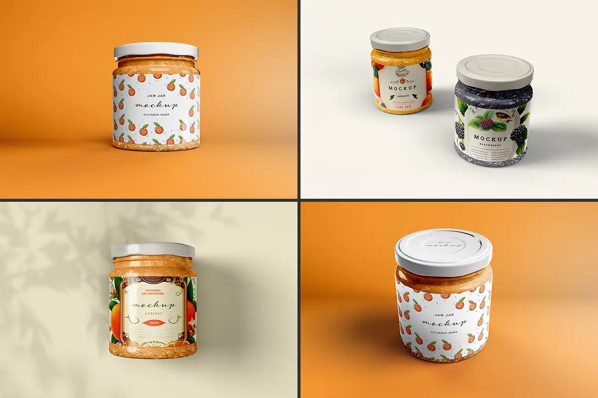 Jam Jar Mockup 4 jam jar mockup4