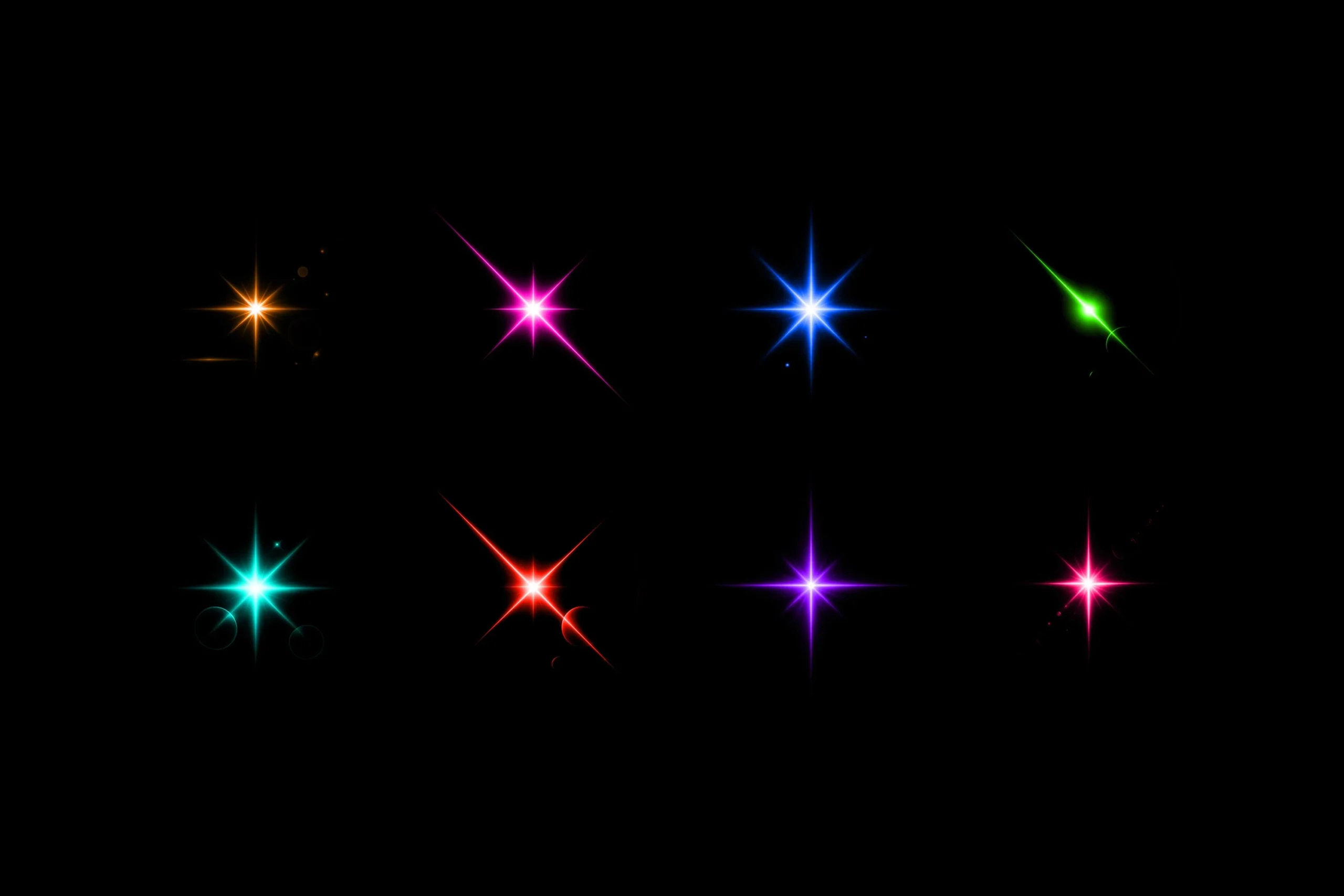 Lens Flare Overlays Collection 6 lens flare overlays collection5