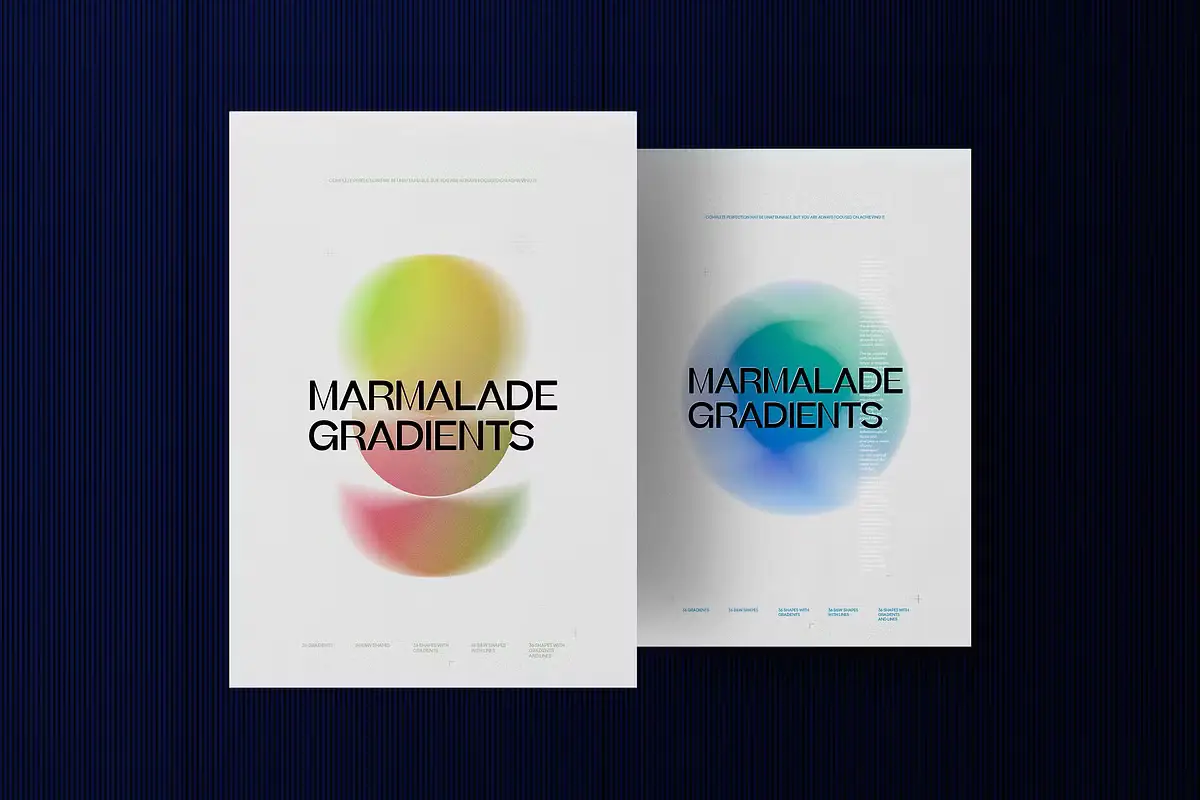 Marmalade Abstract Gradients & Shape 7 marmalade abstract gradients shape6
