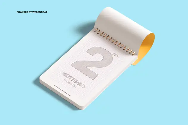 Notepad Mockup Set 2 3 notepad mockup set 22 1