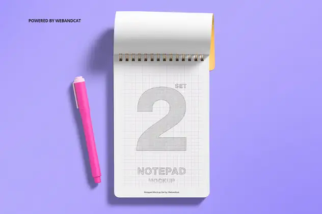 Notepad Mockup Set 2 8 notepad mockup set 27 1