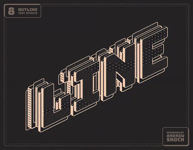 Outline Text Effects 4 outline text effects2