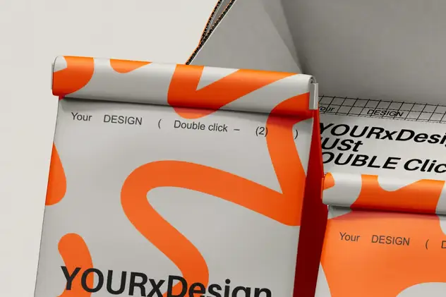 Paper Packaging Mockup 5 paper packaging mockup4