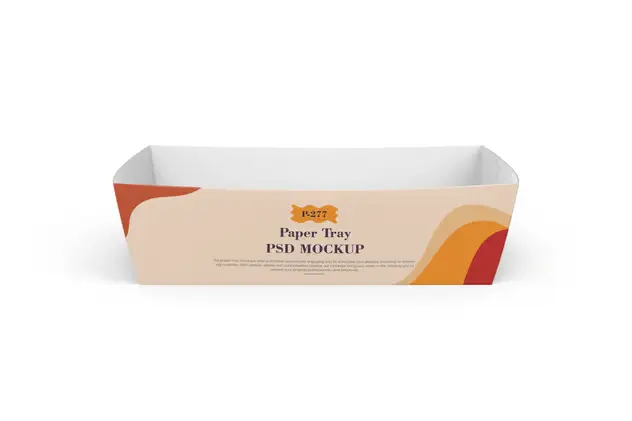 Paper Tray Mockup 6 paper tray mockup2