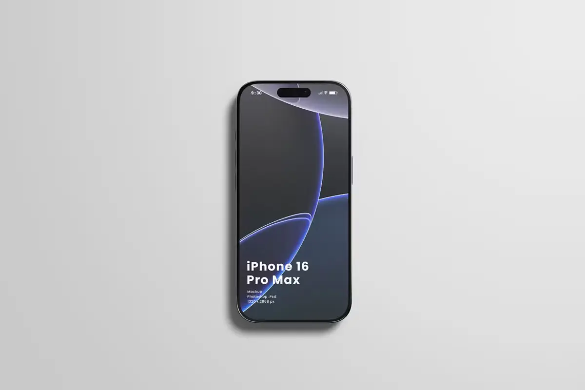 Phone 16 Pro Mockup 19 phone 16 pro mockup5