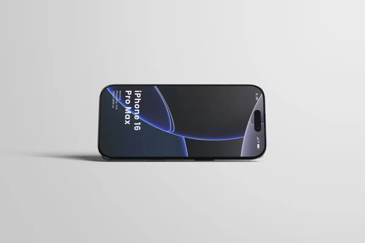 Phone 16 Pro Mockup 23 phone 16 pro mockup9