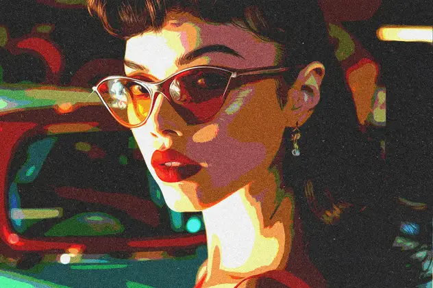 Poster Pop Art Photo Effect 7 poster pop art photo effect6