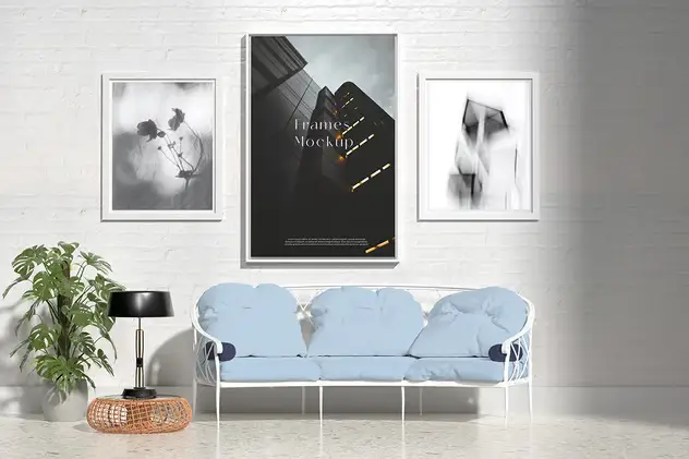 Poster and frame mockup 7 poster and frame mockup6