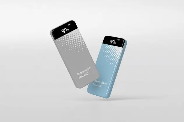Power bank Mockup 4 power bank mockup3