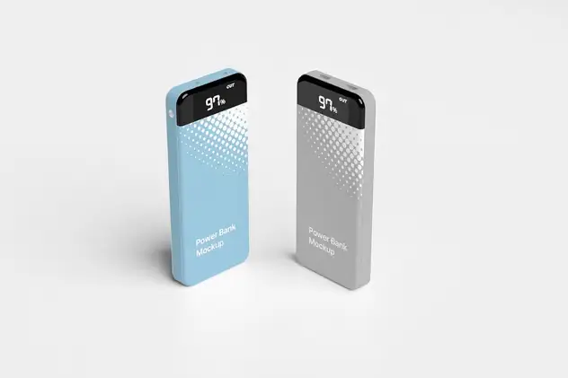 Power bank Mockup 5 power bank mockup4