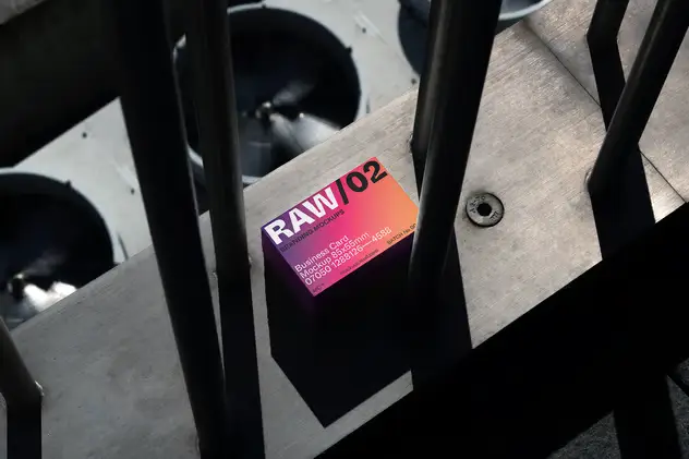 Raw Business Cards Mockups Vol 2 14 raw business cards mockups vol 27