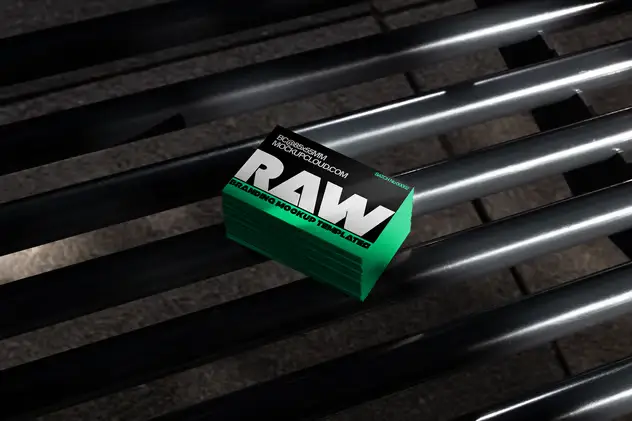 Raw Business Cards Mockups Vol 2 15 raw business cards mockups vol 28