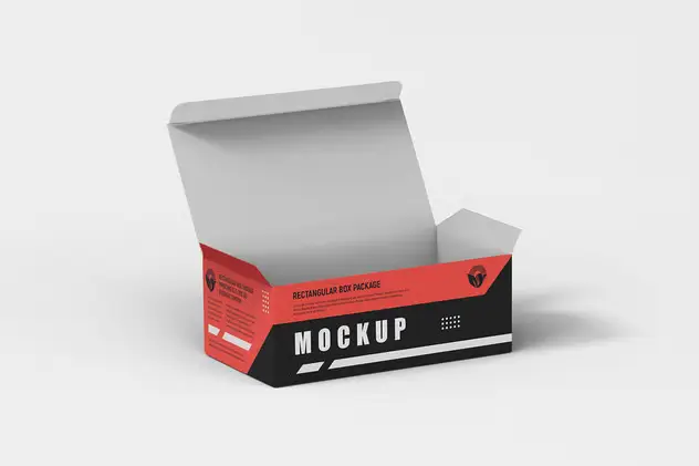 Rectangular Paper Box Packaging PSD Mockup 4 rectangular paper box packaging psd mockup11