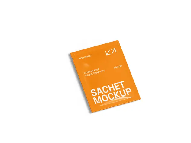 Sachet Packaging Mockup 4 sachet packaging mockup3