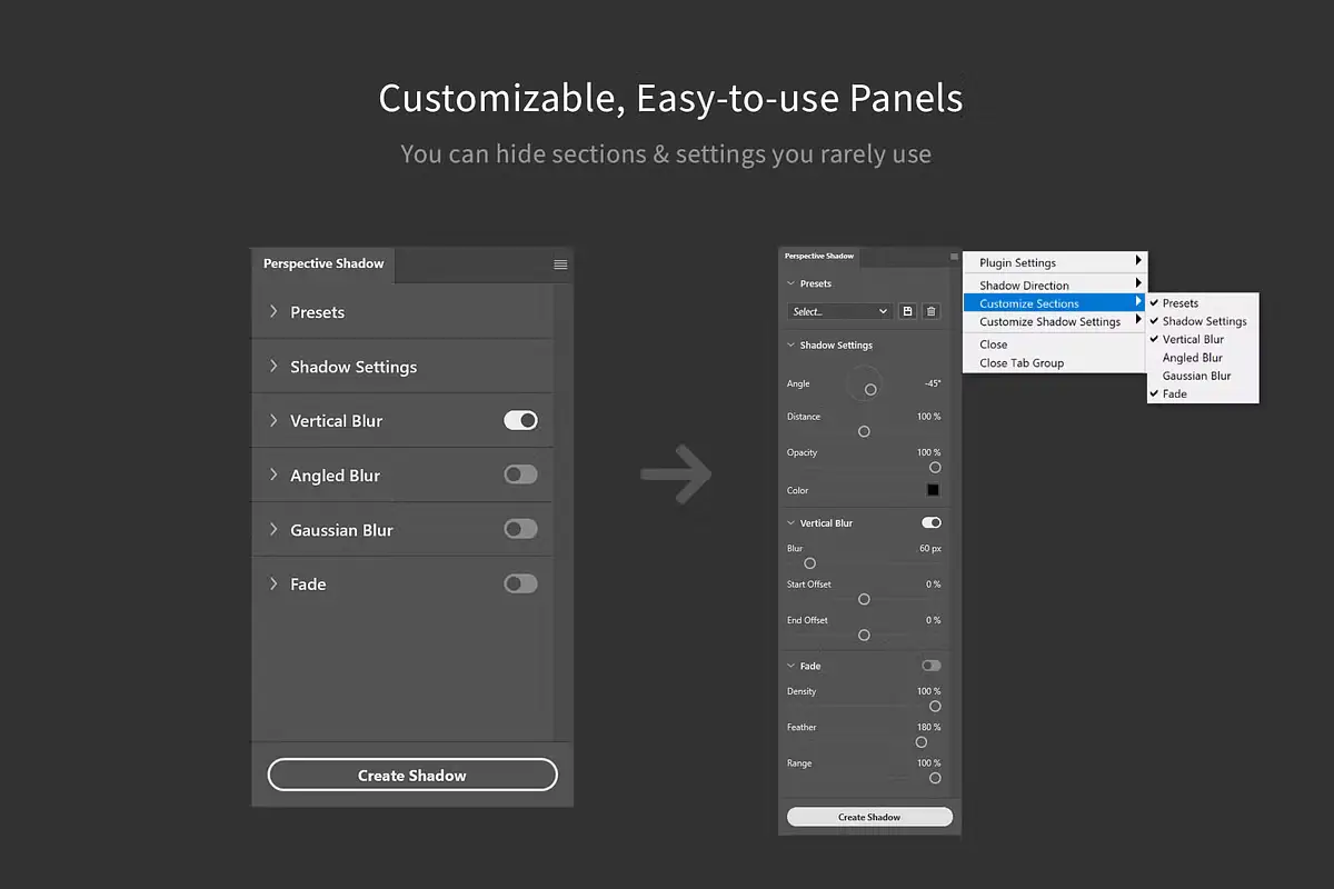 Shadowify 2 - Blur & Shadow Plugin 6 shadowify 2 blur shadow plugin5