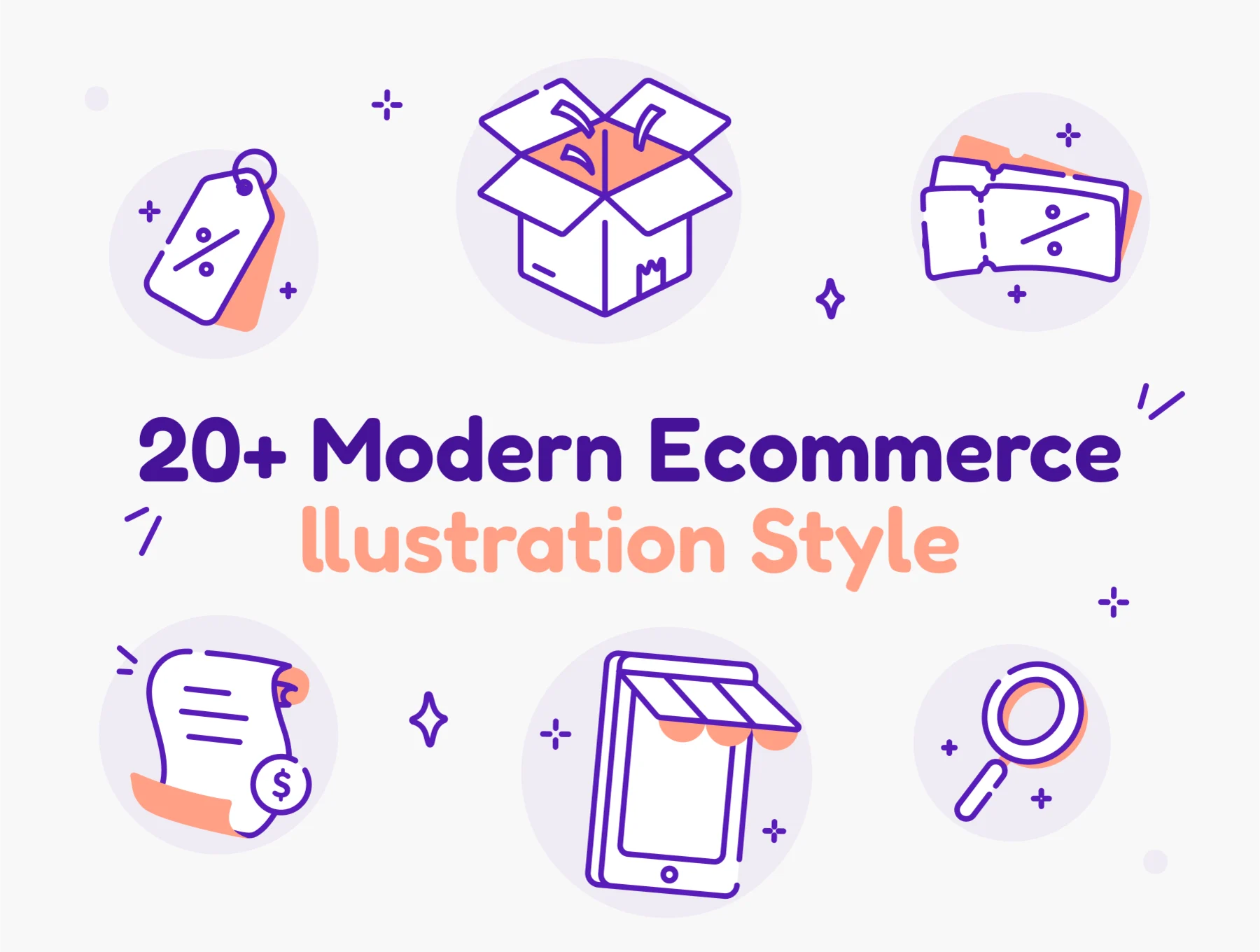 Shoply - E Commerce Icon Illustration Set 3 shoply e commerce icon illustration set2