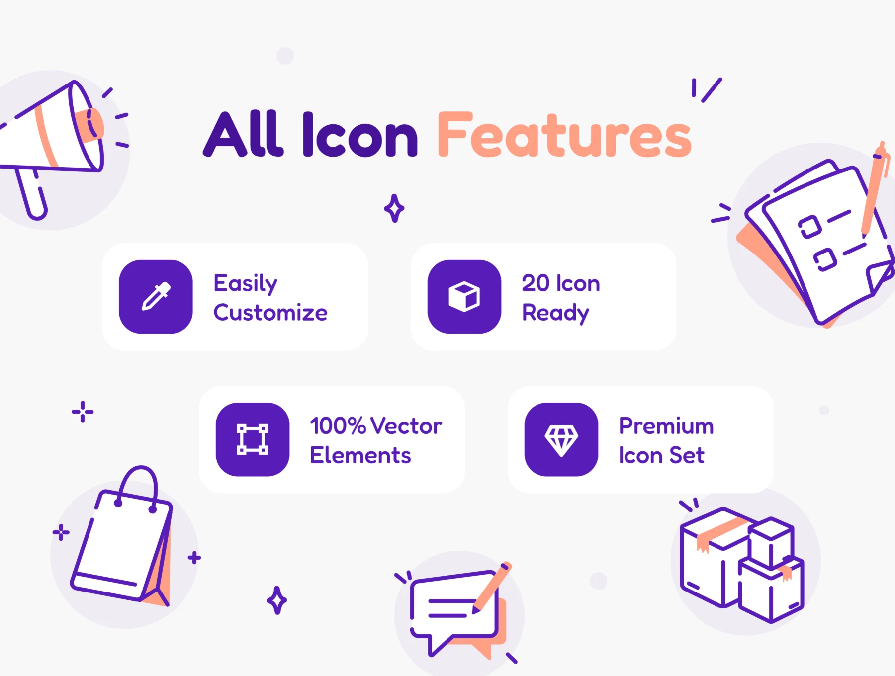Shoply - E Commerce Icon Illustration Set 4 shoply e commerce icon illustration set3