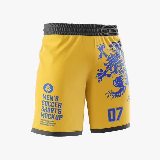 Soccer Shorts Mockup 4 soccer shorts mockup4