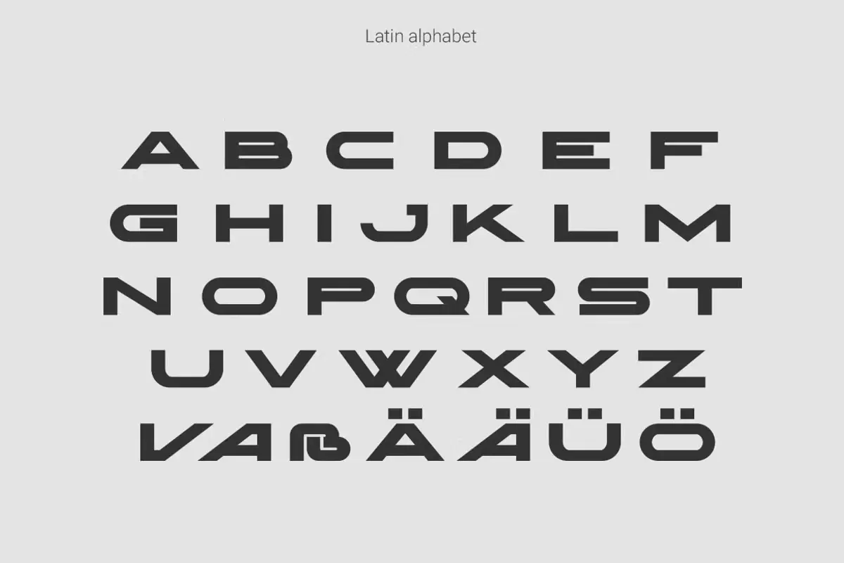 Spacegate Font 7 spacegate font2