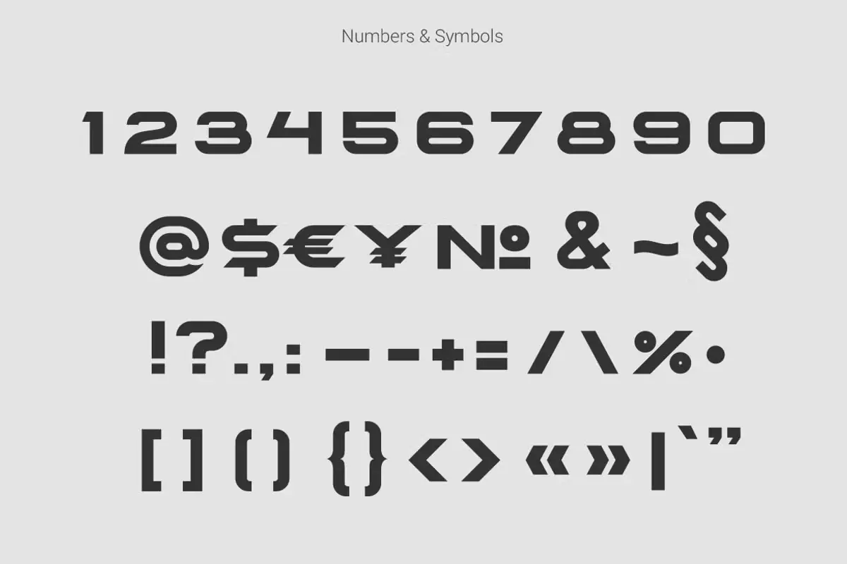 Spacegate Font 9 spacegate font4