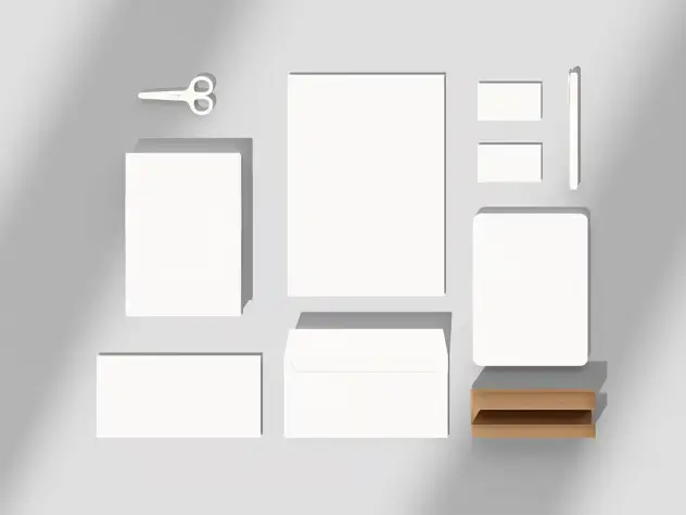 Stationery Branding Mockup Japanese Style 3 stationery branding mockup japanese style2