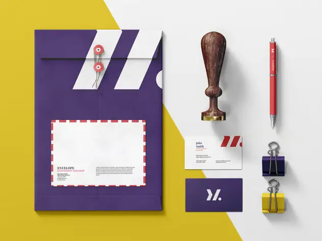 Stationery Mock-Up Pack 4 stationery mock up pack3