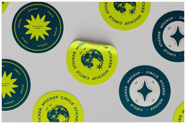 Sticker Mockup 4 sticker mockup3 1