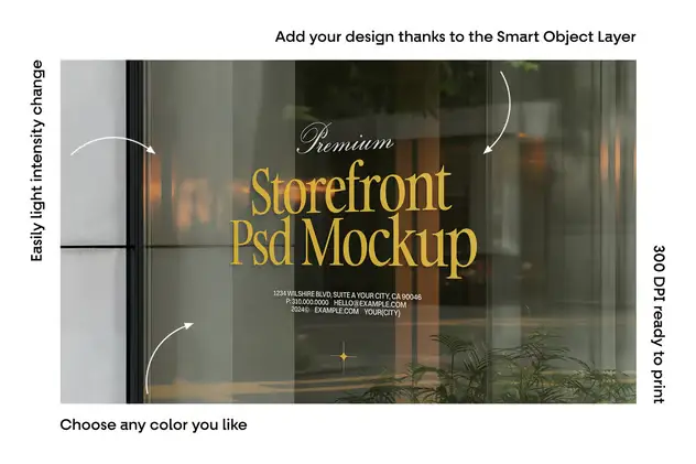 Storefront Mockups vol.4 - Restaurant 3 storefront mockups vol4 restaurant2