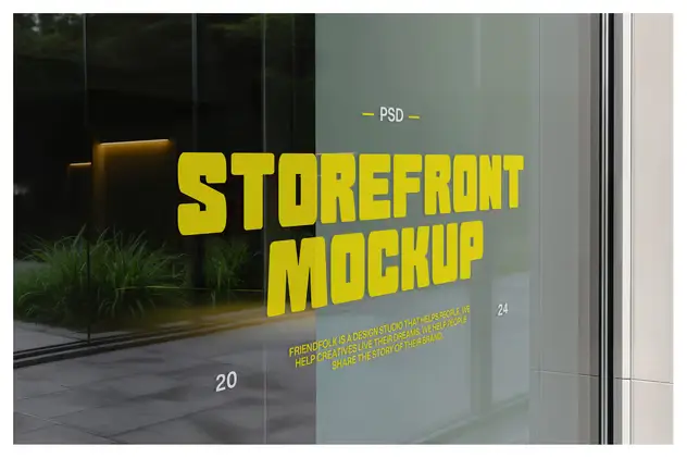 Storefront Mockups vol.4 - Restaurant 6 storefront mockups vol4 restaurant5