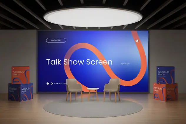 Talk Show Screen Mockup 3 talk show screen mockup2