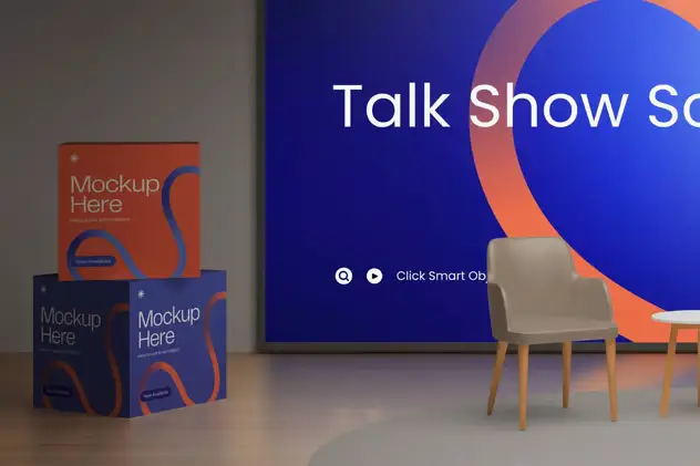 Talk Show Screen Mockup 4 talk show screen mockup3