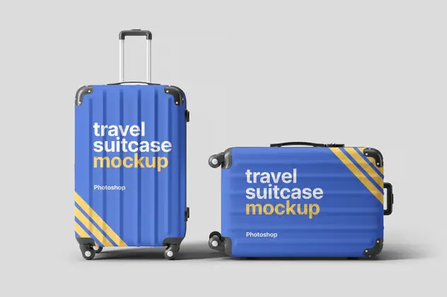 Travel Suitcase Mockups 7 travel suitcase mockups6