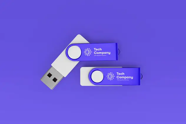 USB Flash Drive Mockup 8 usb flash drive mockup7