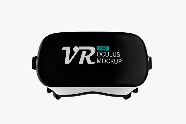 VR Oculus with Headset PSD Mockup 7 vr oculus with headset psd mockup4