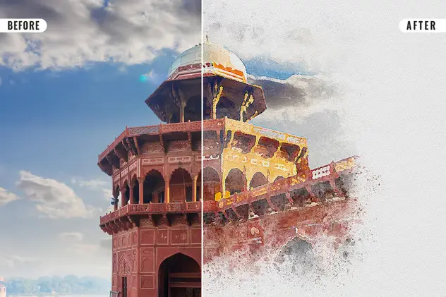 Watercolor Photo Effect 3 watercolor photo effect2