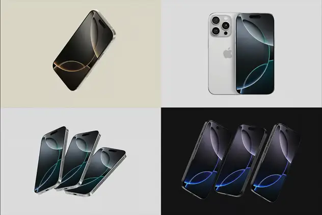 iPhone 16 Pro Mockup 5 iphone 16 pro mockup4