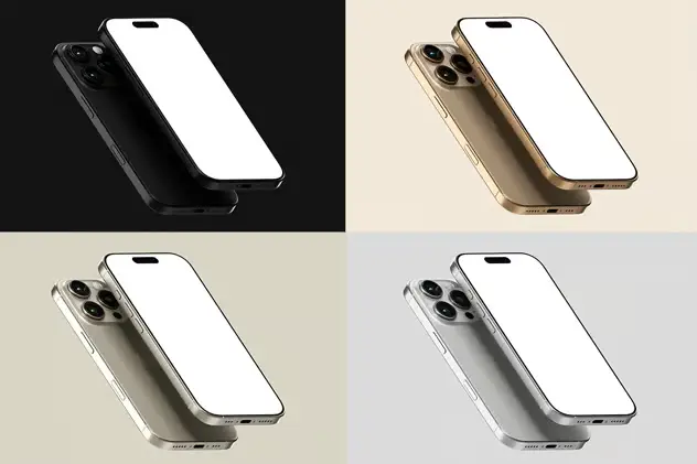 iPhone 16 Pro Mockup 7 iphone 16 pro mockup6