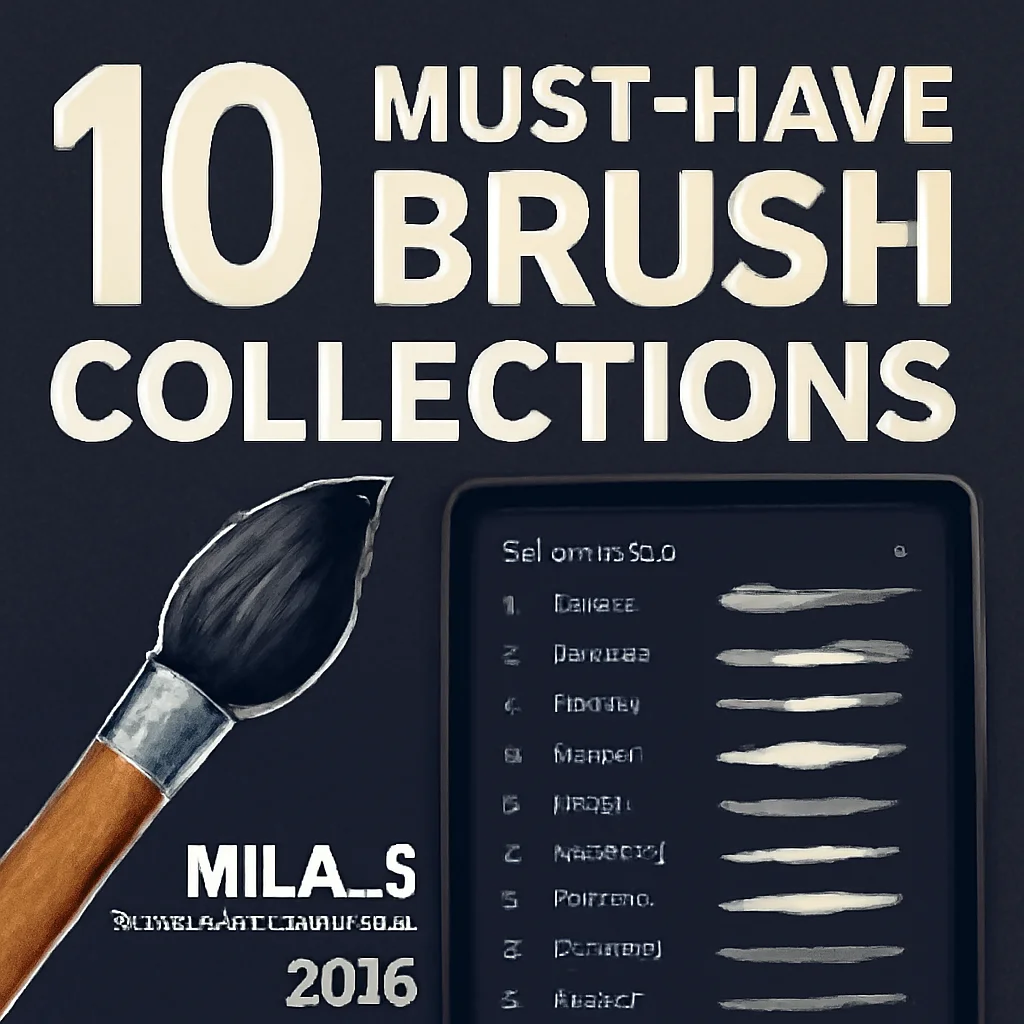 10 Must-Have Brush Collections by Mila_S for Procreate Artists in 2025